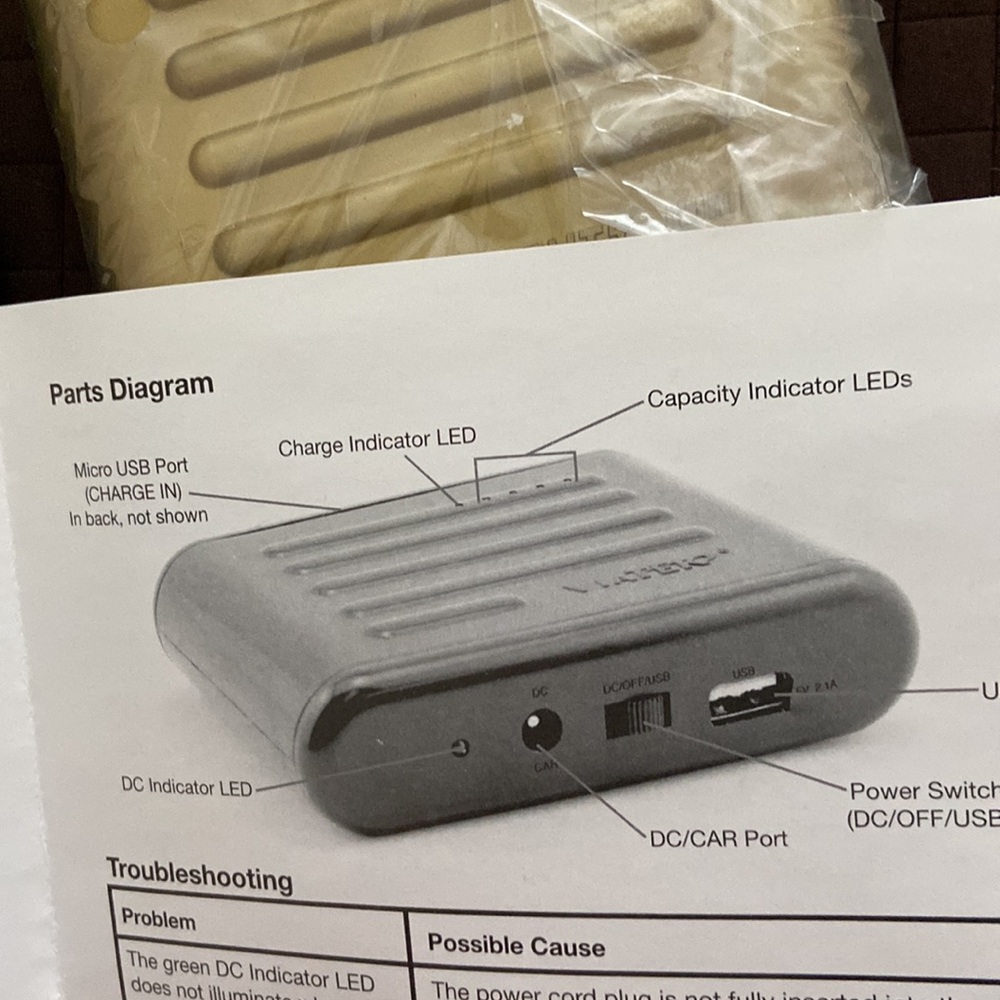 Emergency Vehicle Jump Starter & portable power bank!